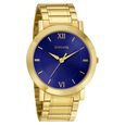 Sonata Quartz Analog Blue Dial Leather Strap Watch for Men