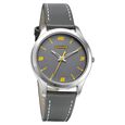 Sonata RPM Quartz Analog Grey Dial Leather Strap Watch for Men - image number 0