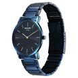 Sonata Sleek Quartz Analog Blue Dial Blue Stainless Steel Strap Watch For Men - image number 2