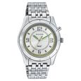 Sonata Quartz Analog Black Dial Leather Strap Watch for Men