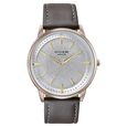 Sonata Poze Quartz Analog White Dial Leather Strap Watch For Men - image number 1