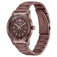 Sonata Poze Quartz Analog Brown Dial Brown Metal Strap Watch For Men - image number 2