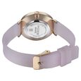 Sonata Poze Quartz Analog Pink Dial Pink Leather Strap Watch For Women - image number 5