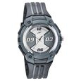 SF Turbo Quartz Analog Black Dial PU Strap Watch for Men