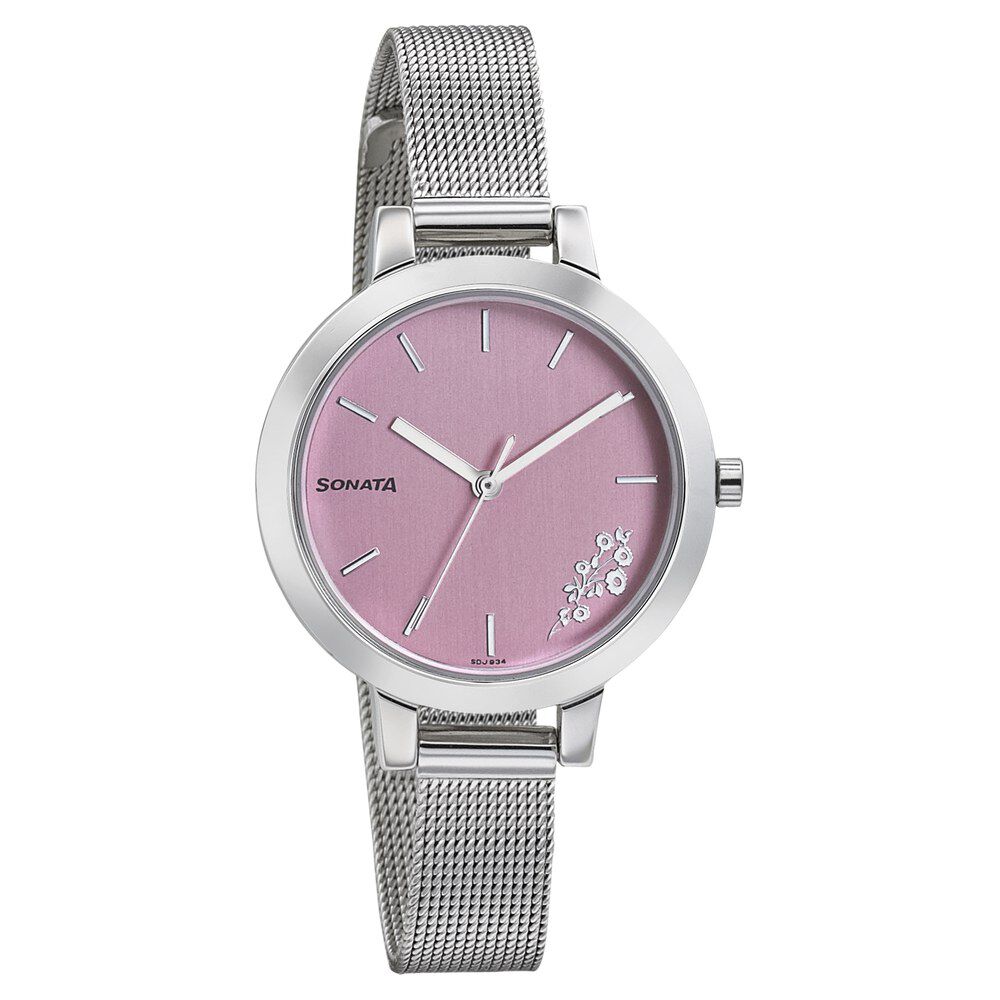 Sonata silver deals watches for ladies