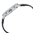Sonata Verve Quartz Analog Silver Dial Black Leather Strap Watch For Men - image number 4