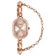 Poze By Sonata Quartz Analog Pink Dial Rose Gold Metal Strap Watch For Women - image number 2