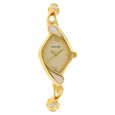 Sonata Quartz Analog Champagne Dial Metal Strap Watch for Women - image number 0