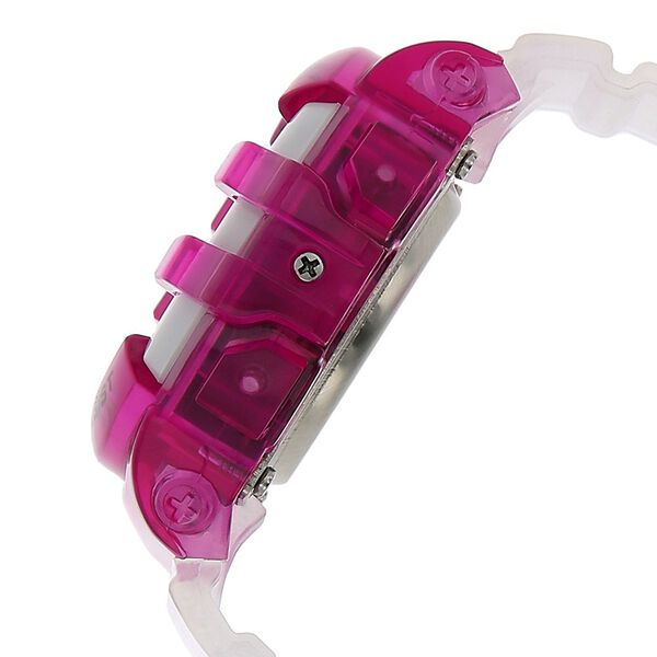 SF Digital Dial Plastic Strap Women Watch - image number 2