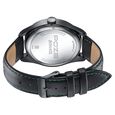 Sonata Poze Quartz Analog Black Dial Black Colour Leather Strap Watch For Men - image number 6