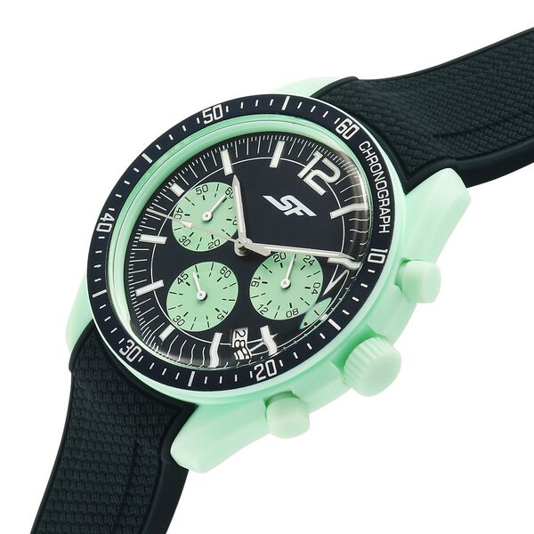 SF Genesis Bold Chronograph Watch for Men with Blue Strap - image number 2