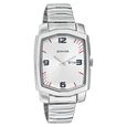 Sonata Quartz Analog with Day and Date Brown Dial Stainless Steel Strap Watch for Men