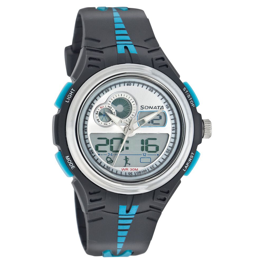 Sonata super clearance fibre analog watch