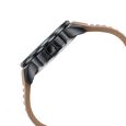 Poze Poze Quartz Analog Black Dial Grey Silicone Strap Watch For Men - image number 5