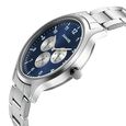 Sonata Quartz Multifunction Blue Dial Metal Strap Watch for Men - image number 2