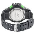 SF Quartz Analog Digital Black Dial PU Strap Watch for Men - image number 3