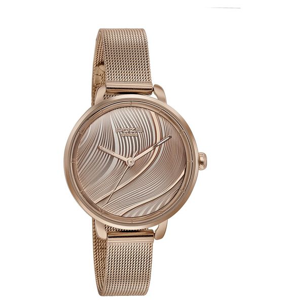 Sonata Poze Quartz Analog Rose Gold Dial Mesh Strap Watch for Women - image number 2