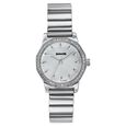 Sonata Festive Quartz Analog Mother Of Pearl Dial Two Toned Metal Strap Watch For Women