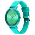 Sonata Splash Quartz Analog Green Dial Plastic Strap Watch for Women - image number 2