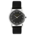 Sonata Quartz Analog Black Dial Leather Strap Watch for Men - image number 0