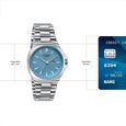 Sonata Poze Quartz Analog Blue Dial Silver Colour Stainless Steel Strap Watch For Men - image number 3