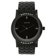 Sonata Quartz Analog Black Dial Stainless Steel Strap Watch for Men