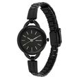 Sonata Quartz Analog Black Dial Stainless Steel Strap Watch for Women - image number 1
