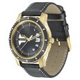 Sonata Quartz Analog Black Dial Leather Strap Watch for Men - image number 0