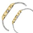 Sonata Modern Bandhan Quartz Analog Silver Dial Stainless Steel Strap Watch for Couple - image number 3