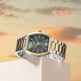 Poze By Sonata Quartz Analog Brown Dial Brown Metal Strap Watch For Men