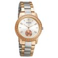 Sonata Multifunctions White Dial Women Watch With Leather Strap