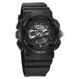 SF Striking Black & Gold Gear Unisex Watch - Unique Aesthetic with Robust Performance