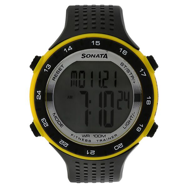 SF Digital Dial Plastic Strap Watch for Men - image number 0
