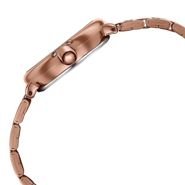 Poze By Sonata Quartz Analog Brown Dial Brown Metal Strap Watch For Women - image number 5