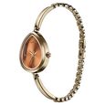Sonata Colours of Earth Quartz Analog Brown Dial Metal Strap Watch For Women - image number 2