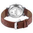 Sonata Poze Quartz Analog Blue Dial Leather Strap Watch For Men - image number 6