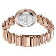 Poze By Sonata Quartz Analog Pink Dial Rose Gold Metal Strap Watch For Women - image number 6