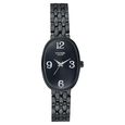 Sonata Poze Quartz Analog Black Dial Metal Strap Watch For Women - image number 1
