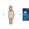 Sonata Poze Quartz Analog Mother of Pearl Dial Rose Gold Metal Strap Watch For Women - image number 3
