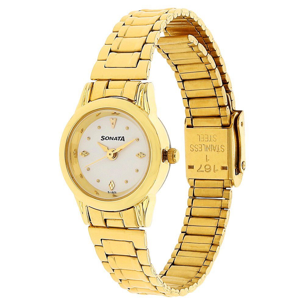 Golden cheap watch sonata