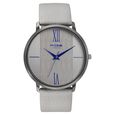 Poze by Sonata Quartz Analog Grey Dial Leather Strap Watch for Men - image number 0