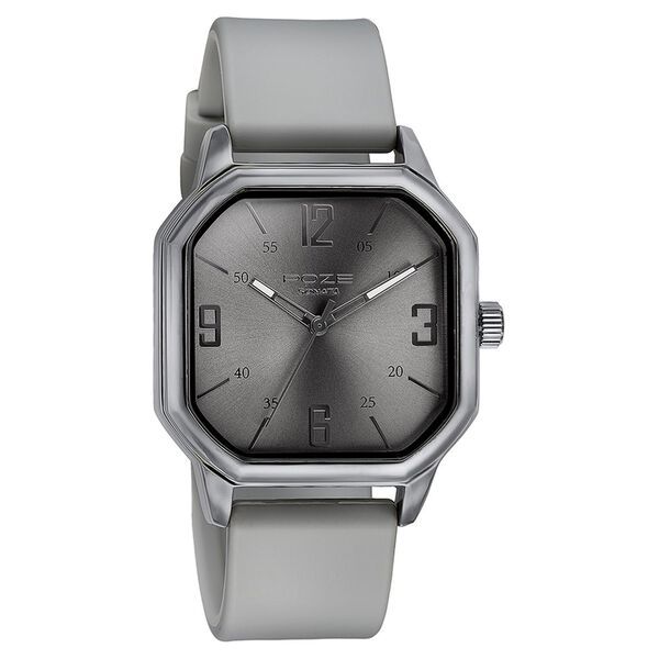 Sonata Poze Quartz Analog Grey Dial Silicone Strap Watch for Men - image number 2