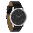 Sonata Quartz Analog Black Dial Leather Strap Watch for Men - image number 1