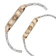 Sonata Modern Bandhan Quartz Analog Pink Dial Stainless Steel Strap Watch for Couple - image number 3