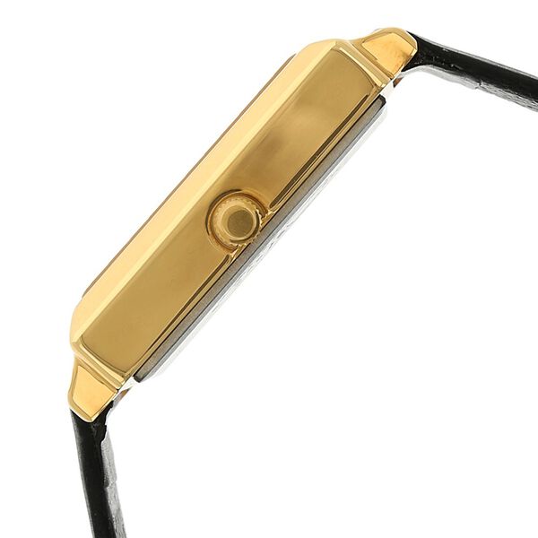 Sonata Quartz Analog with Day and Date Champagne Dial Leather Strap Watch for Men - image number 2