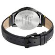 Sonata Quartz Analog Black Dial Leather Strap Watch for Men - image number 3