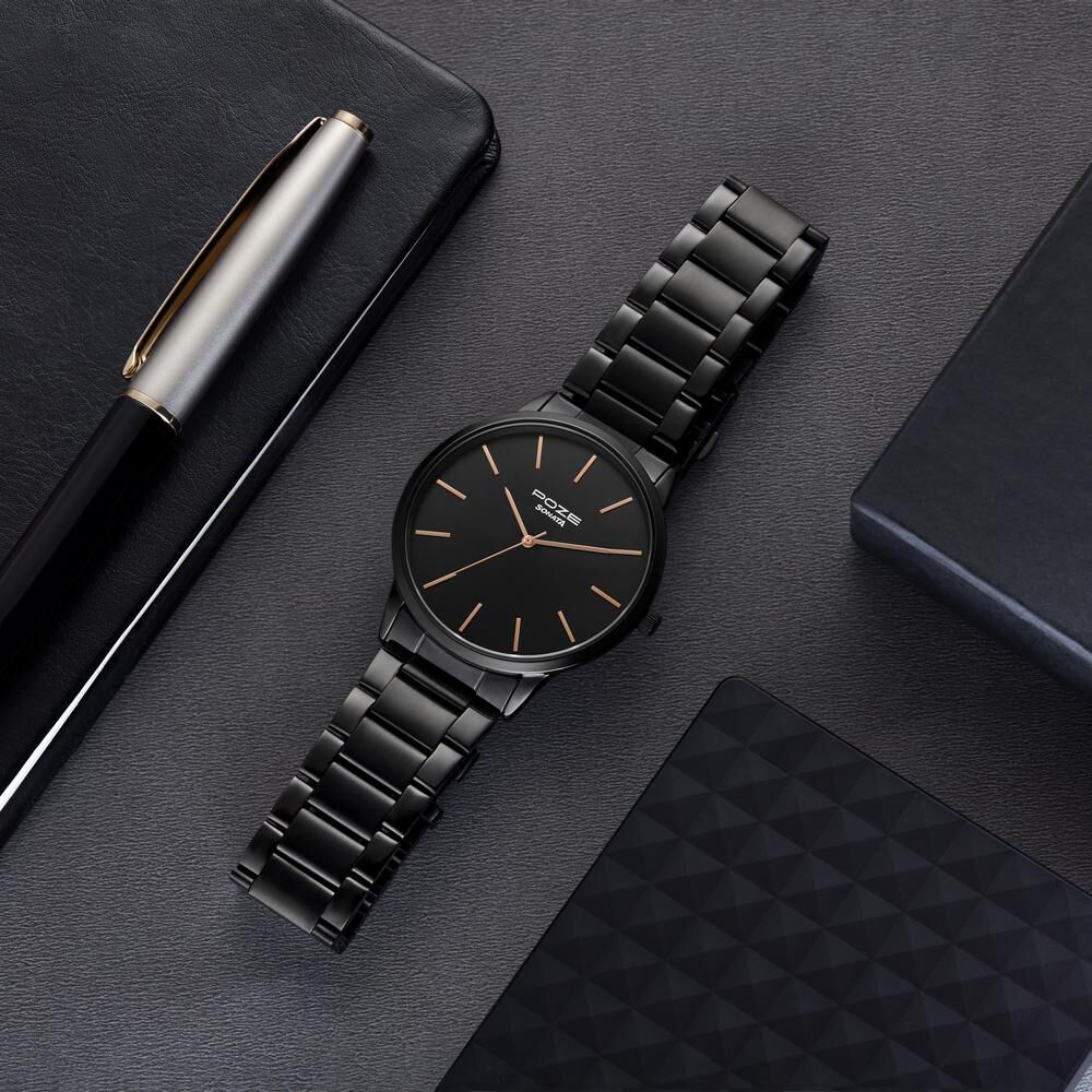 Nice black watches for men sale