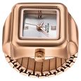 Sonata Poze Quartz Analog Silver Dial Rose Gold Colour Metal Strap Watch For Women - image number 2