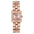 Poze By Sonata Quartz Analog Pink Dial Rose Gold Metal Strap Watch For Women - image number 1
