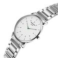 Sonata Sleek Quartz Analog White Dial Silver Stainless Steel Strap Watch For Men - image number 1